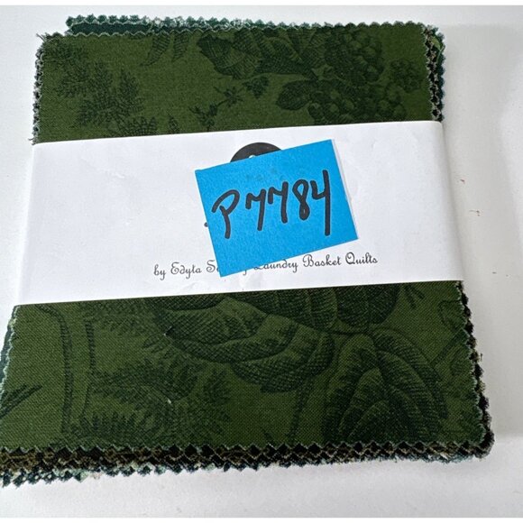 Andover Fabrics Evergreen 5"x5" Cotton Quilting Fabric Charm Pack 42 Pieces - Picture 15 of 15